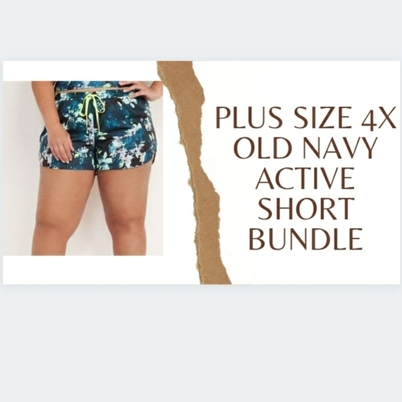 Old Navy Mid-Rise StretchTech Plus Size Shorts for Women Size 4X - Bundle - Picture 1 of 9